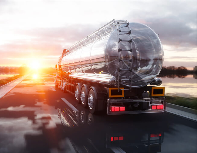 Port cranes loading cargo